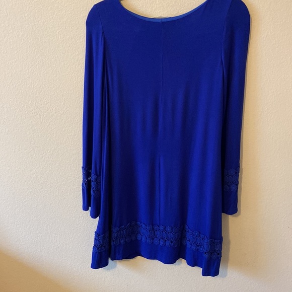 Altar’d State Royal Blue Overlay Dress - Picture 3 of 9